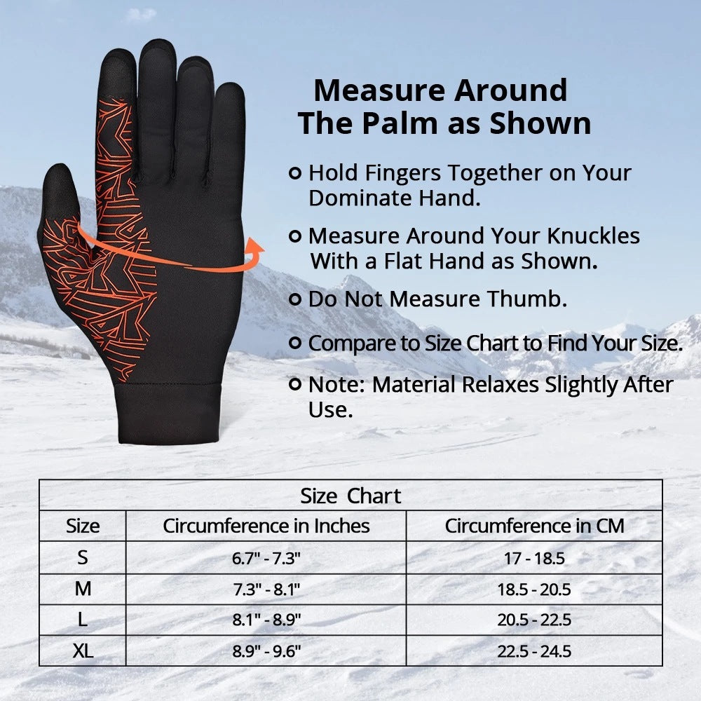 Winter Fishing Windproof Non-Slip Gloves | Cold Weather Protection