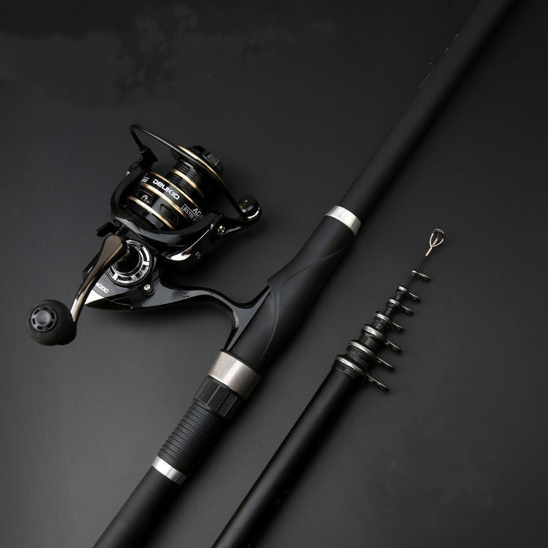 Durable Carbon Fishing Rod | Precision Ocean Rock Fishing Rod