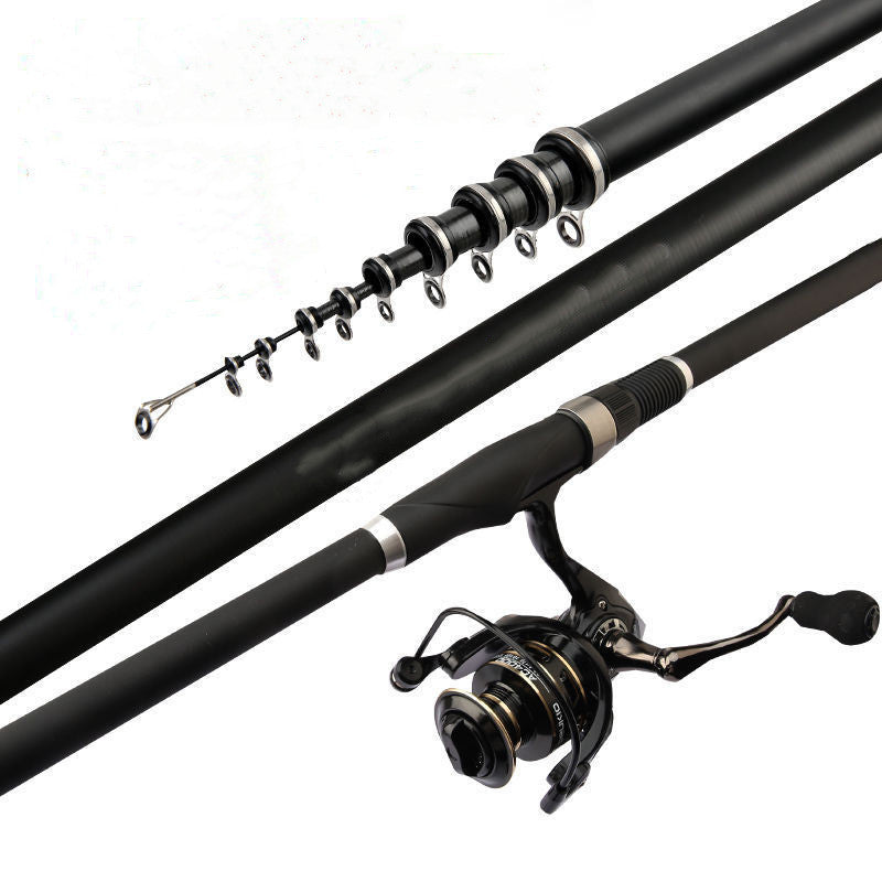 Durable Carbon Fishing Rod | Precision Ocean Rock Fishing Rod