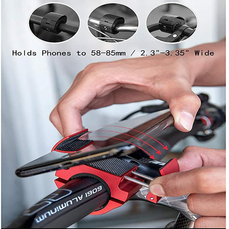 Anti-Shake Bike Phone Holder | Durable & Rust-Resistant