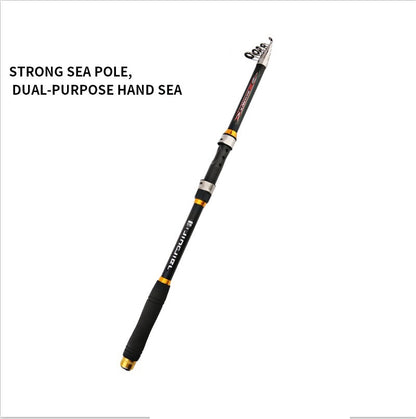 2.1M-3.6M Telescopic Carp Fishing Rod| Durable Carbon Fiber Feeder Rod