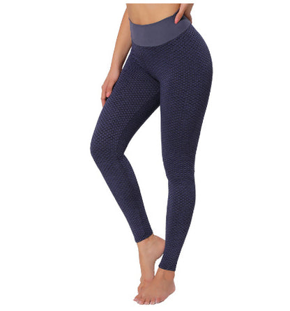 Plaid Yoga Nylon Leggings |  Lycra Blend for Comfort & Stretch