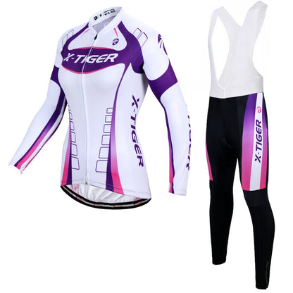 Women’s Long-Sleeved Cycling Jersey Suit | Lightweight & Stylish