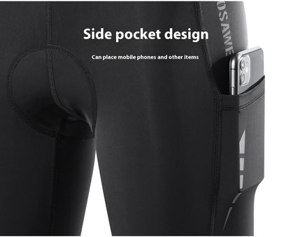 Quick-Dry Breathable Cycling Trousers |  Silicone Cushion Support