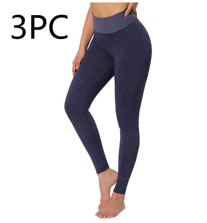 Plaid Yoga Nylon Leggings |  Lycra Blend for Comfort & Stretch