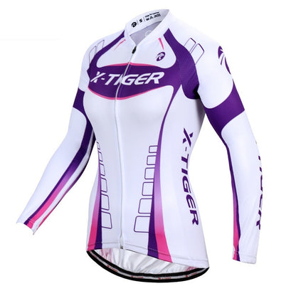 Women’s Long-Sleeved Cycling Jersey Suit | Lightweight & Stylish