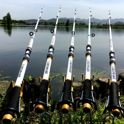 2.1M-3.6M Telescopic Carp Fishing Rod| Durable Carbon Fiber Feeder Rod