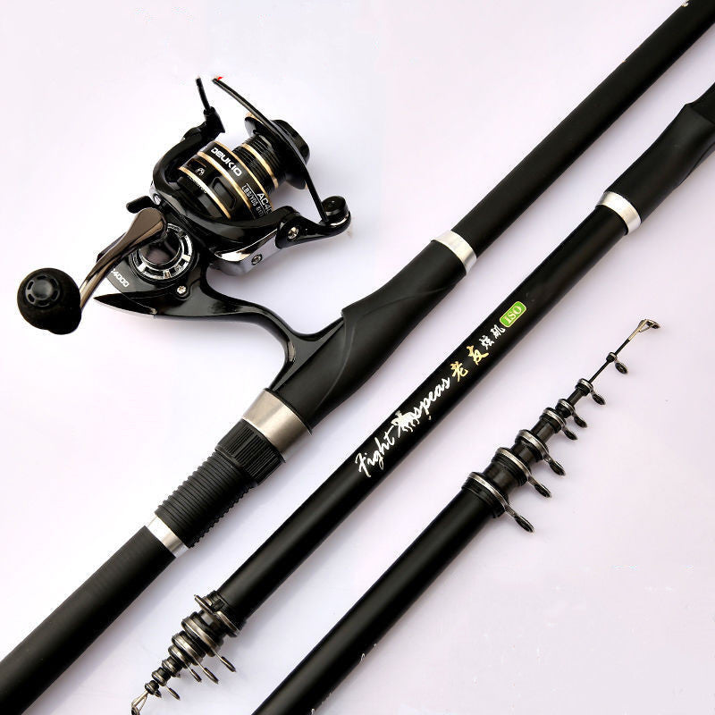 Durable Carbon Fishing Rod | Precision Ocean Rock Fishing Rod