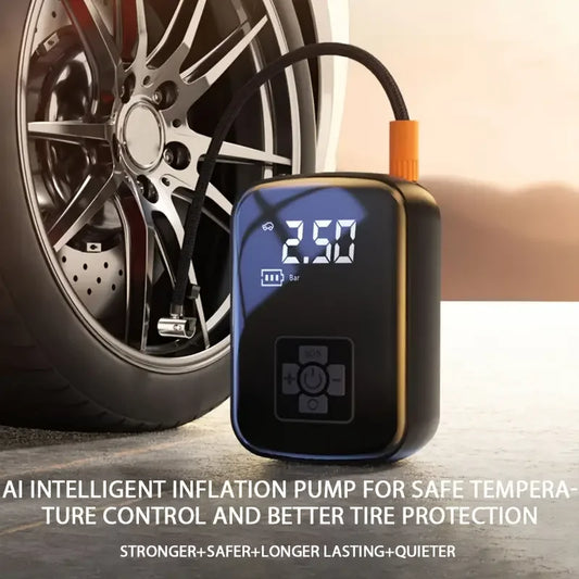 Portable Wireless Air Pump | Rechargeable Tire Inflator