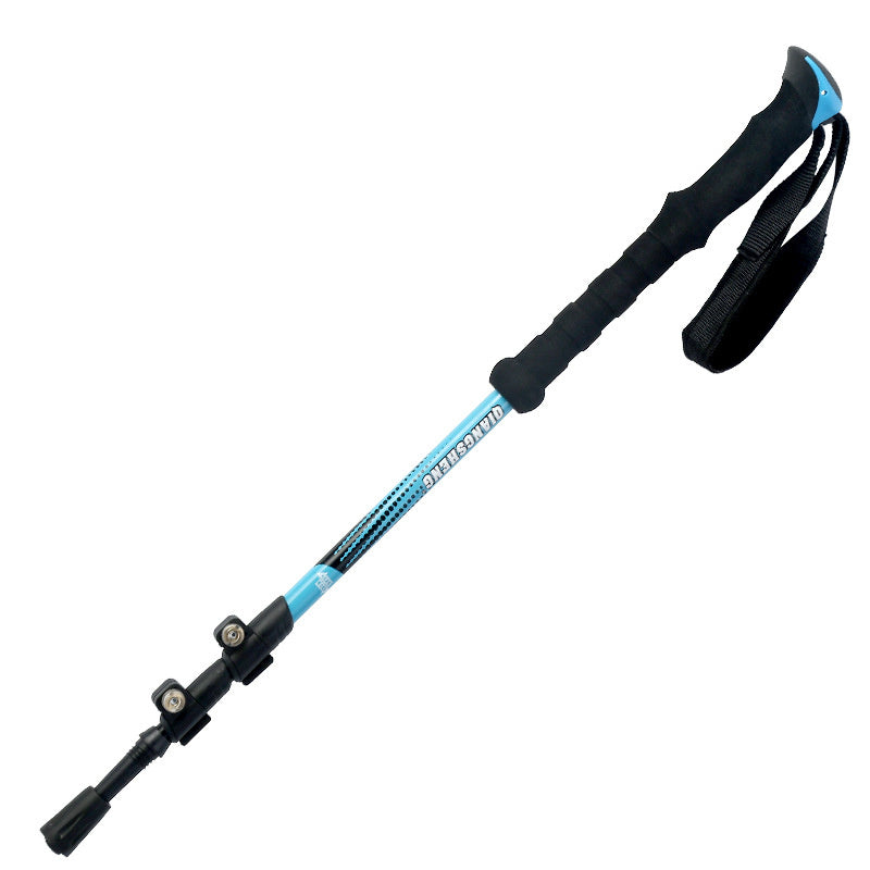 Outdoor Straight Handle Trekking Stick