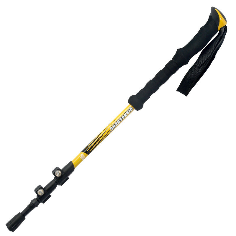 Outdoor Straight Handle Trekking Stick