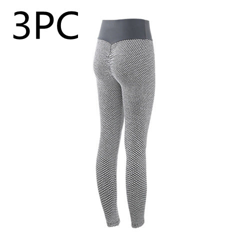 Plaid Yoga Nylon Leggings |  Lycra Blend for Comfort & Stretch